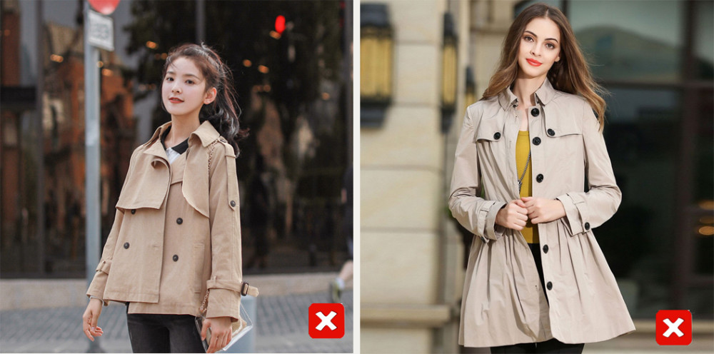 风衣的长度_风衣长度与身高对照图