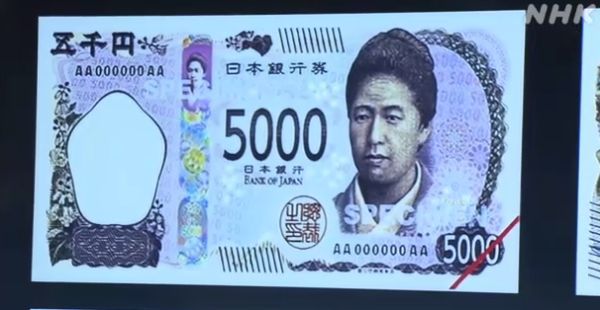 新版日元亮相,万元纸币时隔40年再"换人"