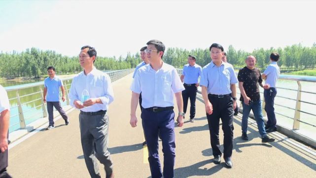 王庆巡查调研河长制工作落实情况