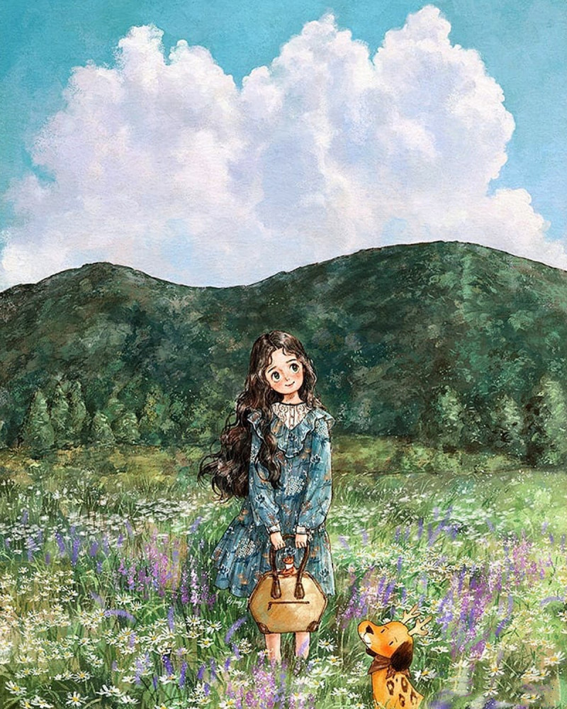 森林女孩已经成为我的标志性风格也是我思想中的挚爱埃波尔