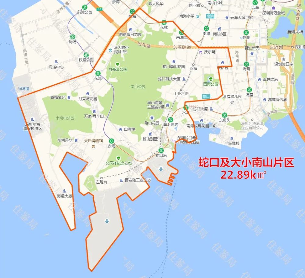 前海扩区细节版地图,看你家在不在里面!