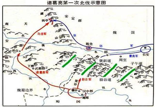 马谡在街亭战败使得诸葛亮第一次北伐失败责任只在马谡身上吗