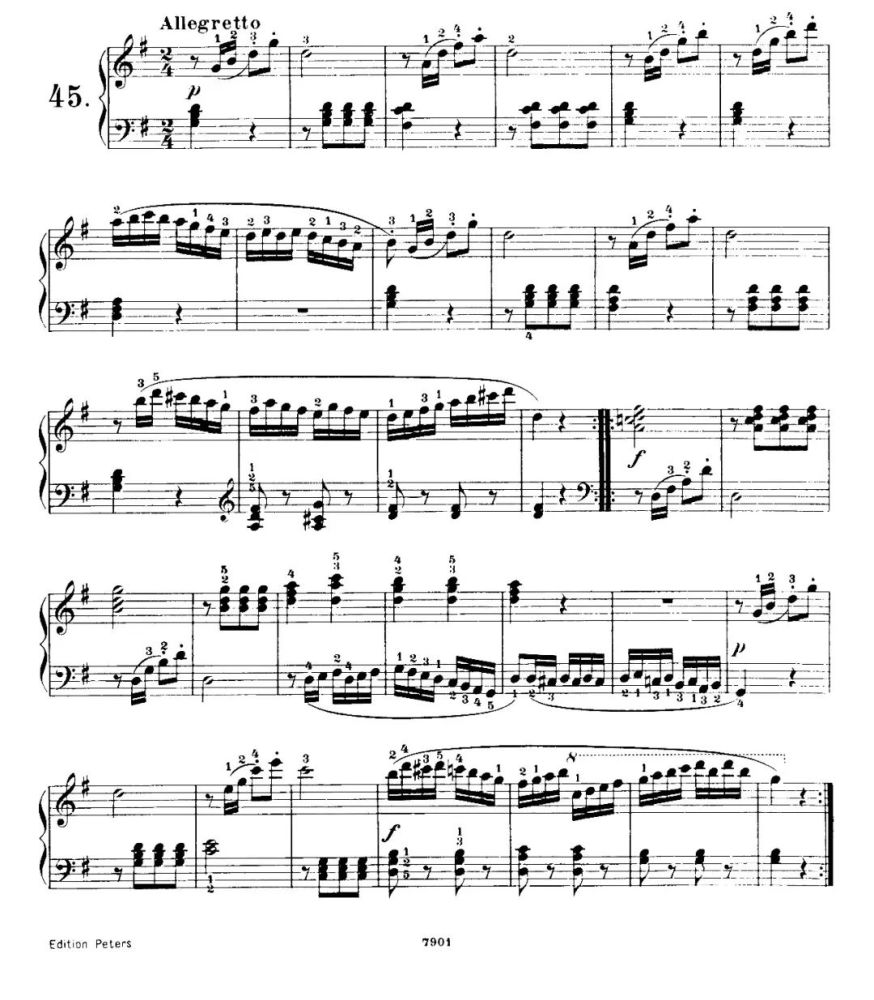 车尔尼599,是一本非常经典的钢琴教材,毫不夸张的说,是学习钢琴者 必