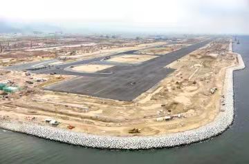 香港国际机场第三条跑道预计明年下半年启用,跑道铺设