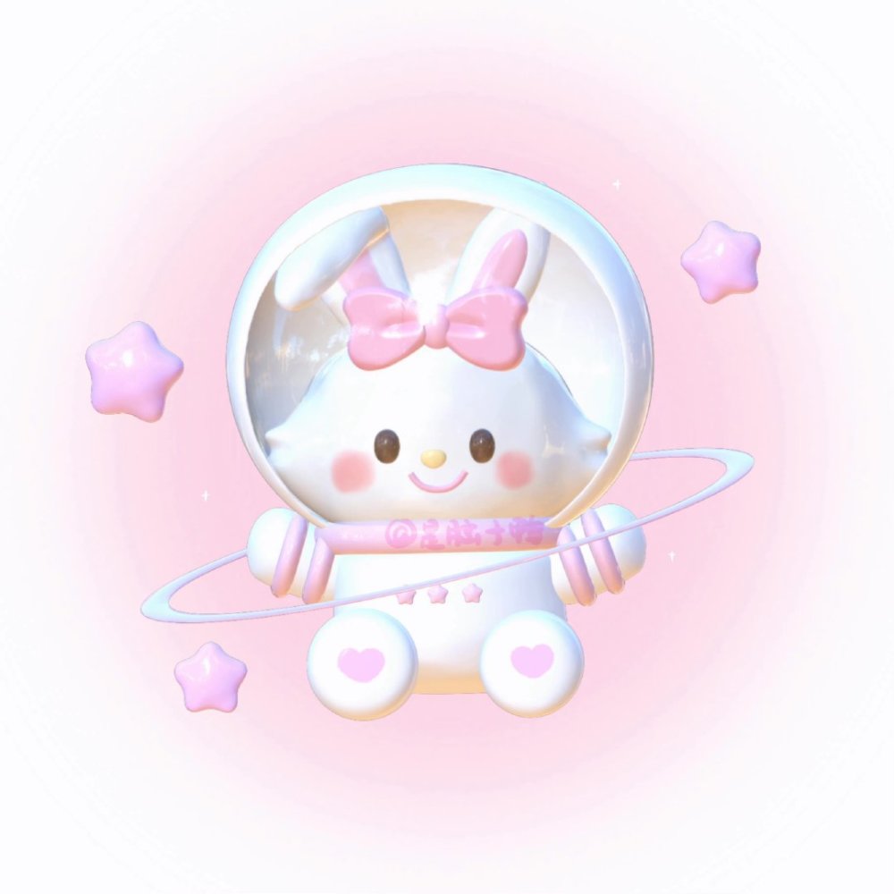 许愿兔和帕恰狗|少女心头像壁纸