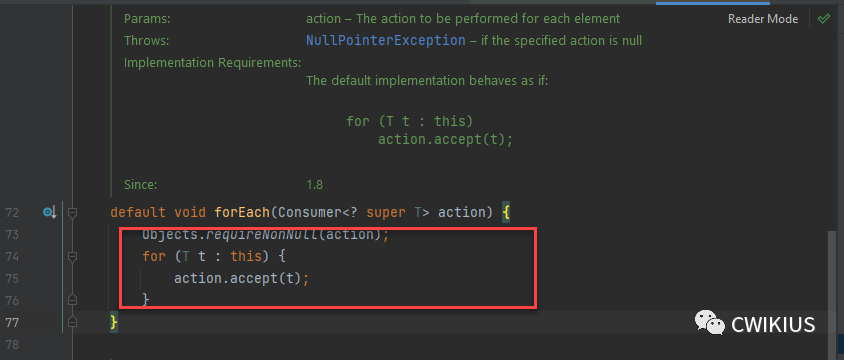 java 8 及其后续版本的新遍历 foreach