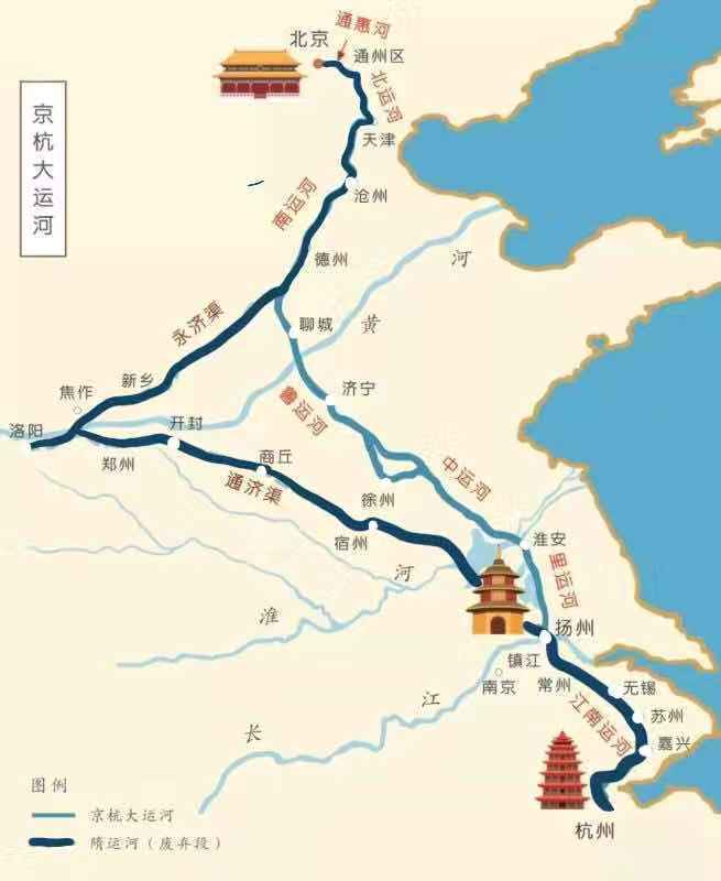 隋唐大运河故道有新发现,全长2700公里的它如何影响了