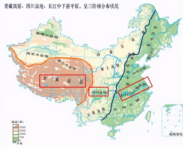 神农架的地理位置非常独特,刚好位于我国第二阶梯和第一阶梯的分界线