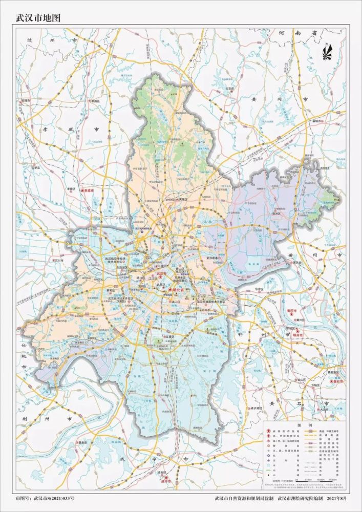 最新武汉地图为何没有东湖高新区?市规划局回应:属于江夏区