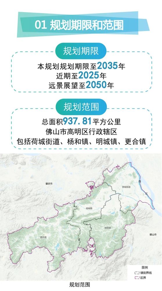 关注|佛山:高明区国土空间总体规划(2020-2035年)草案发布