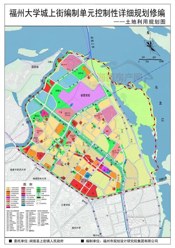 闽侯县上街镇人民政府委托福州市规划设计研究院集团有限公司编制的