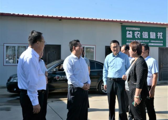 宝鸡市副市长赵甲宏来凤翔区调研!