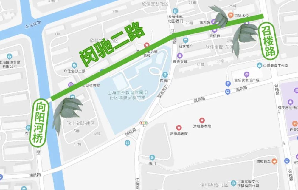 2021年本市新增54条(段)林荫道,看完整地图