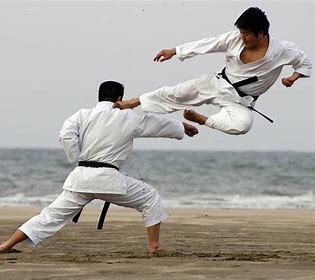 传统的冲绳空手道风格深受中国武术的影响,使用了大量的圆形动作来