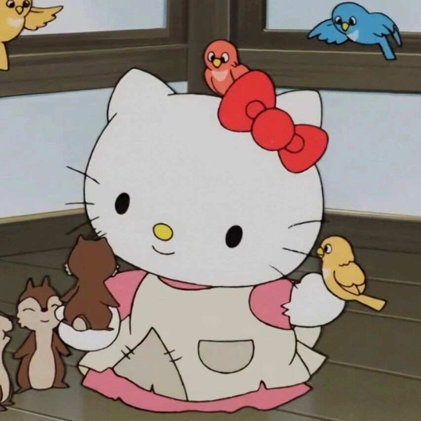 小复古hellokitty凯蒂猫头像