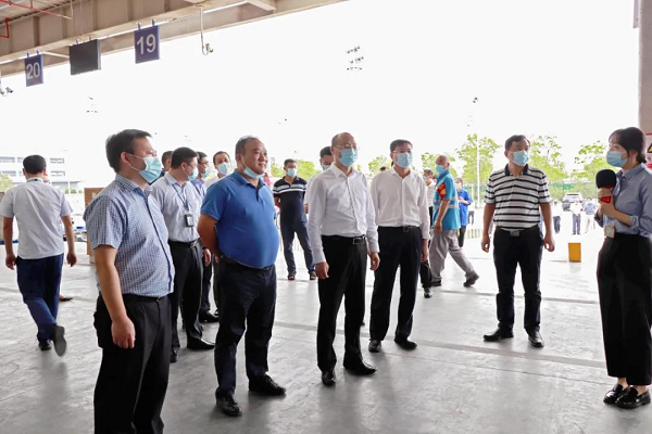 市发改委主任孟武康到黄陂调研武汉临空经济示范区相关工作