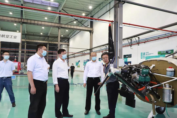 市发改委主任孟武康到黄陂调研武汉临空经济示范区相关工作
