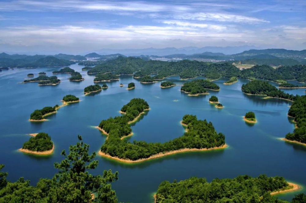 "天下第一秀水"千岛湖,1078座岛屿星罗棋布