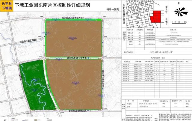 区位:规划片区位于合肥市下塘镇,下塘工业园东南部,凤麟大道以东,凤