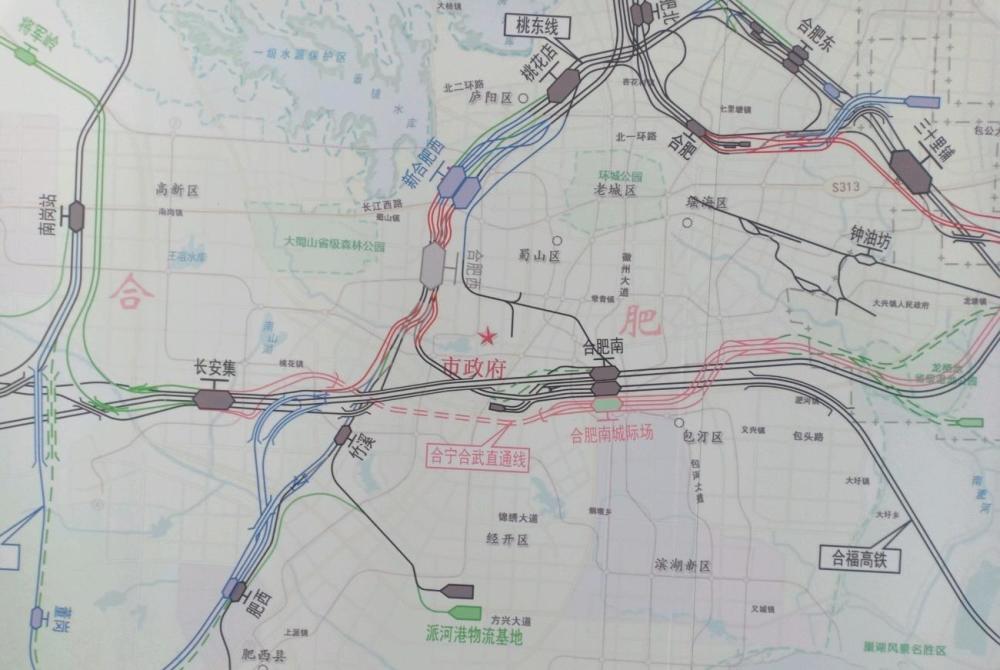 合武高铁再爆突破,可研鉴修通过审查,安徽段变化很大,年内开工