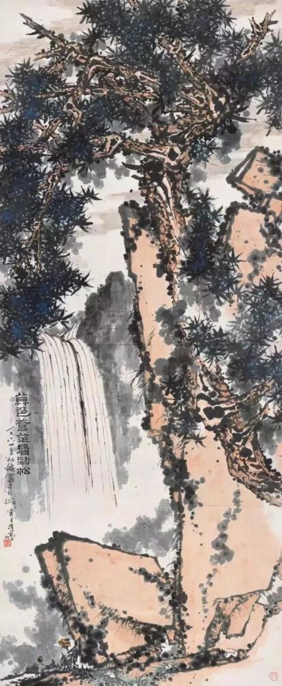 潘天寿山水:浩然正气