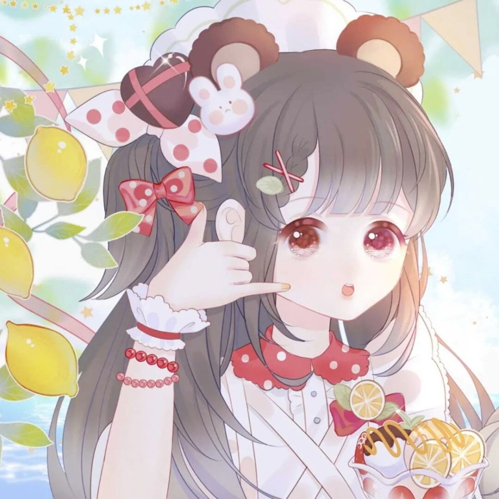 微信头像|一组绝美可爱动漫闺蜜姐妹头像!太好看了!