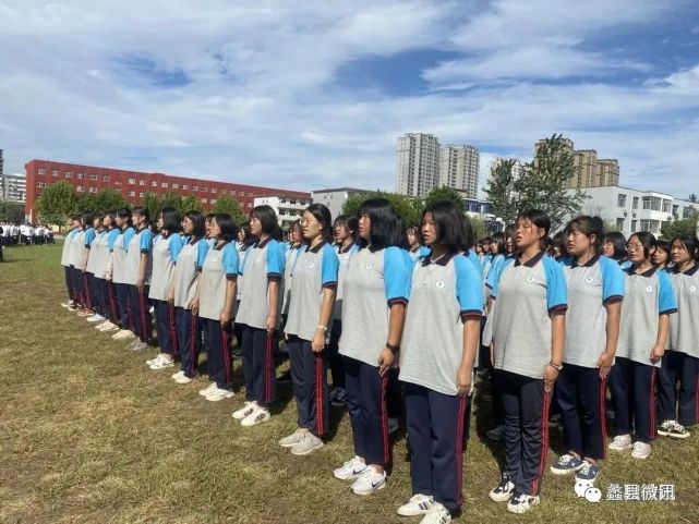 蠡县职教中心,无汗水,不青春!