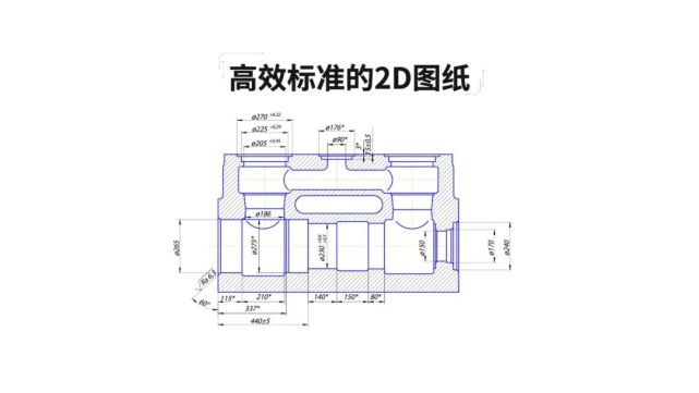 高效标准的2d图纸绘制