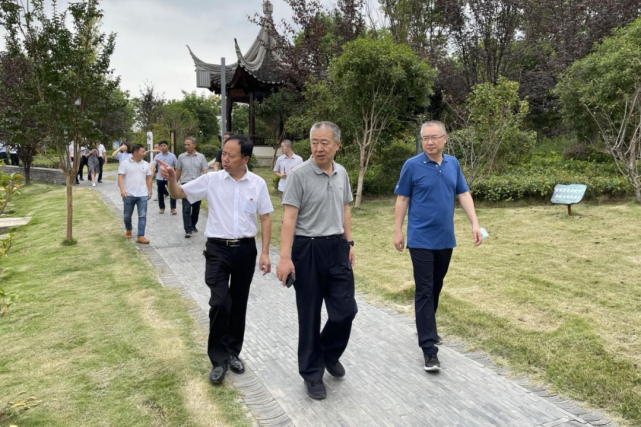 管建平一行先后对屠甸镇汇丰村产业街,晏城集镇改造,荣星村火炉浜的