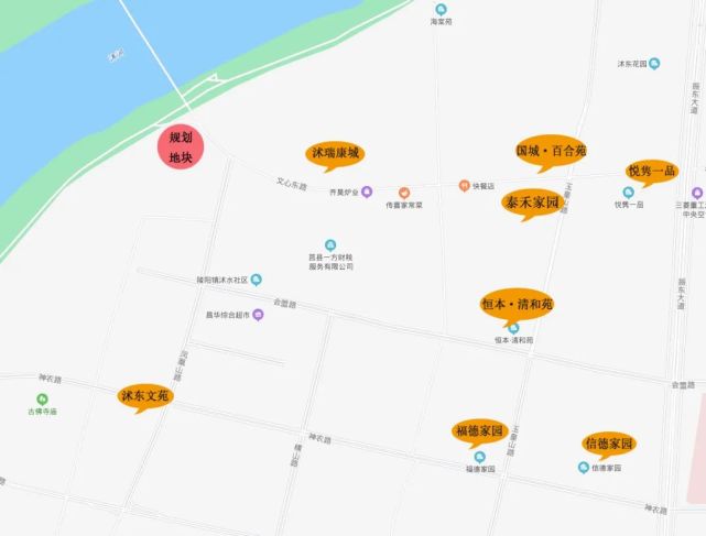 莒县沭东这一地块有新规划!或将建商场?