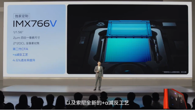 亮相:索尼 imx766v 定制传感器,透光率提升|传感器|vivo|vivo x70 pro