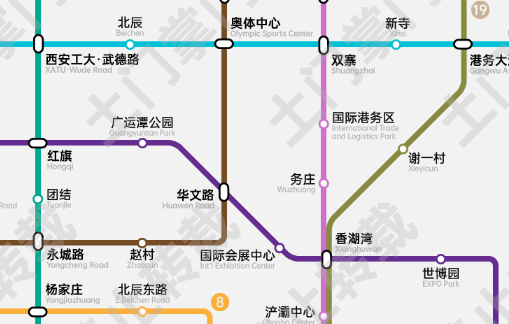 西沣路和西部大道十字