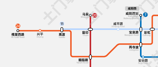 新兴北路,新兴南路8月27日,西安地铁回复网友留言时表示:咸阳新兴北路