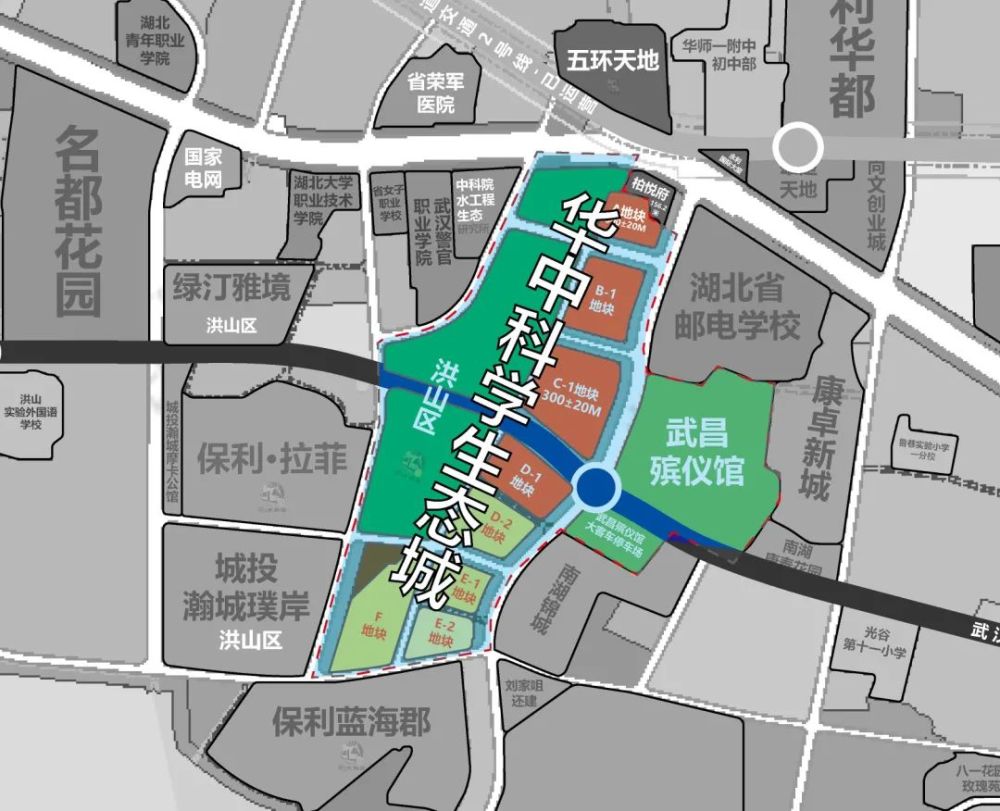 华中科学生态城,住宅,小学,公园建设用地规划许可证来