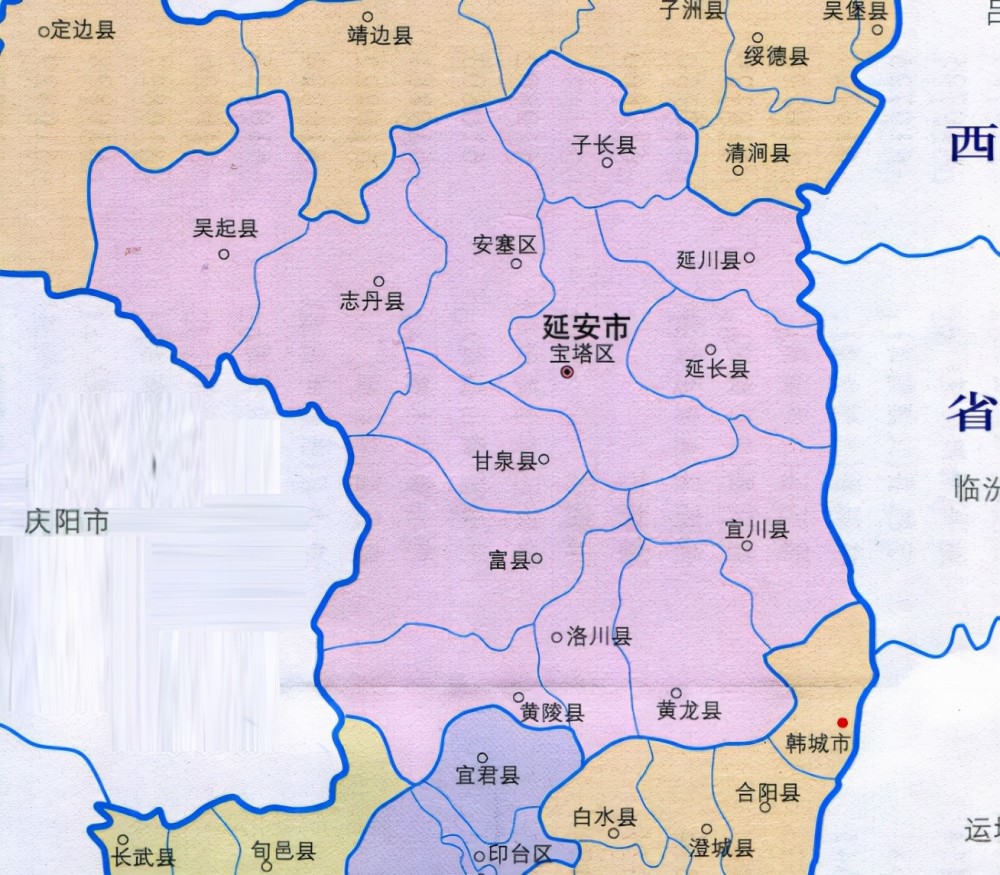 延安13区县人口一览:志丹县15.51万,甘泉县7.69万