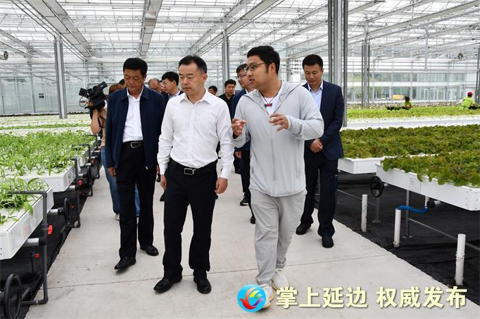 长春市考察团到龙井市考察交流乡村振兴工作