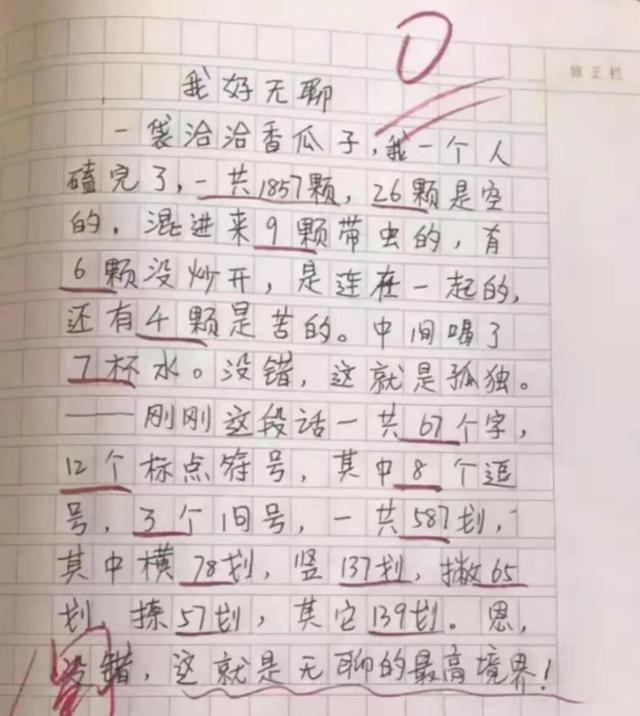 生学习,哪怕是成年人,写作能力稍差一些的应该都很难写出这样的文章