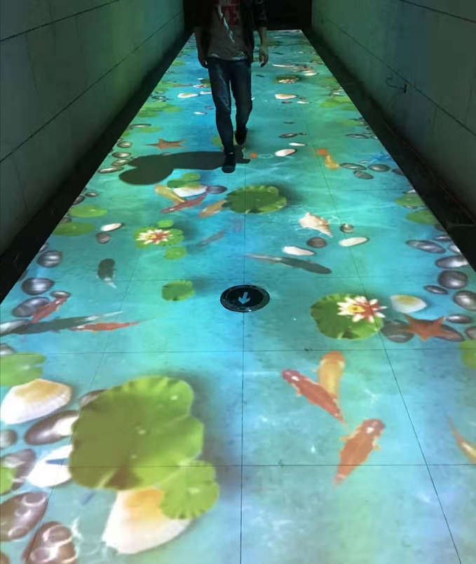 科技点亮生活全息地面互动投影拥有哪些应用优势呢