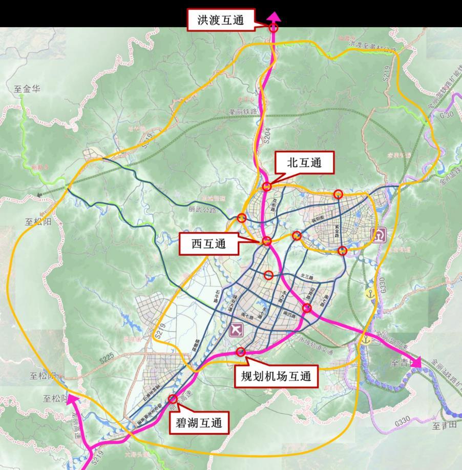 总投资146亿元,丽水"三环"要来了,看看你家在几环?