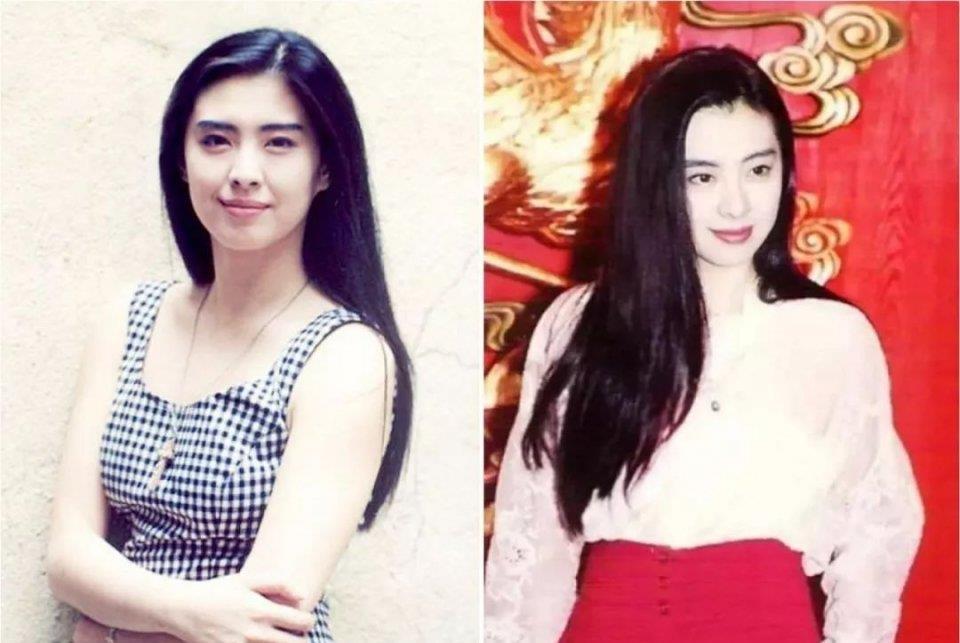 还记得在电影《芝士火腿》里,她被粉笔刷砸中那一幕,回眸撩发一笑