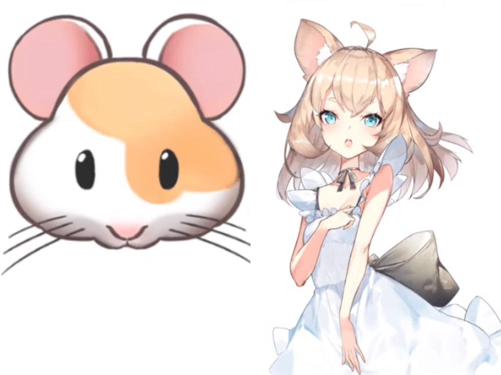 默认表情拟人化,臭臭变小萝莉,猴子成公主,独角兽是小仙女