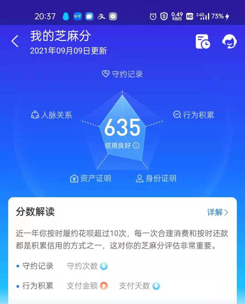 芝麻分800分以上是什么体验?你的多少分才算正常?