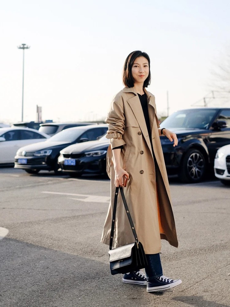 风衣的长度_风衣长度与身高对照图