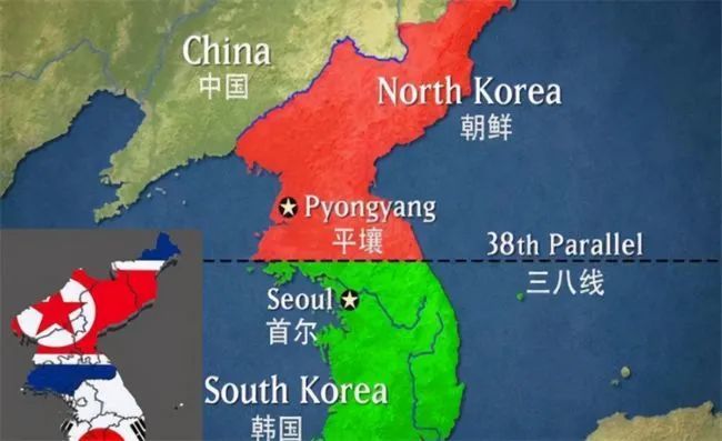 要想搞清楚这件事,还得提提朝鲜半岛在二战后的基本情况.