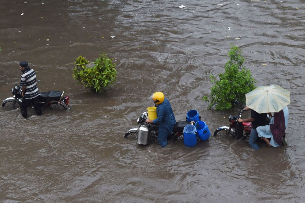 (外代一线)巴基斯坦:大雨过后