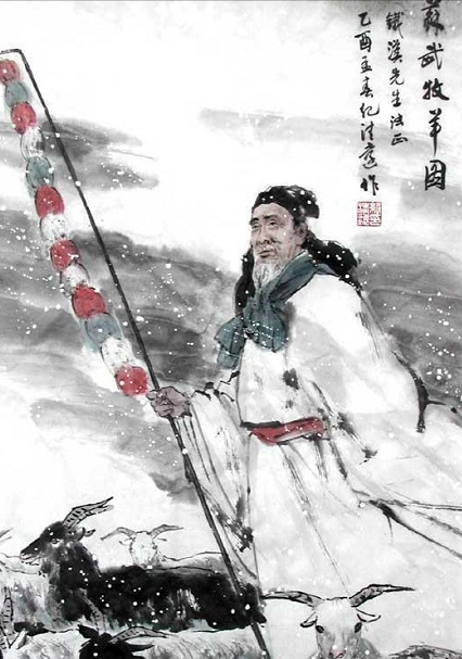 苏武,汉武盛世的风云人物,被困匈奴19年终得身后英名