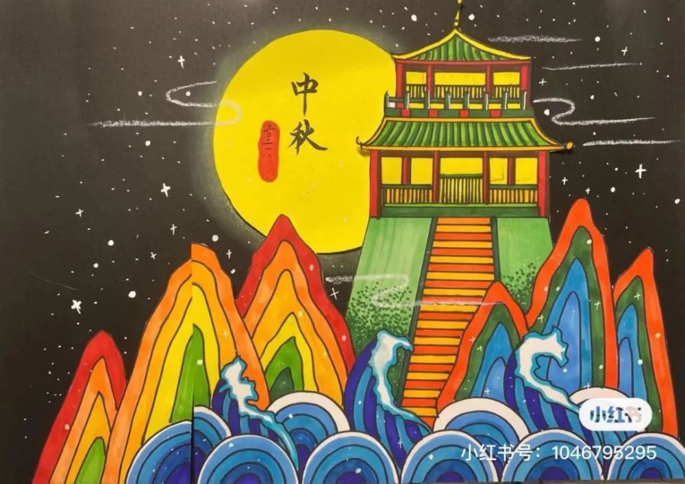 最新中秋节主题创意课程,款款都是精美有创意,带你玩转中秋手绘!