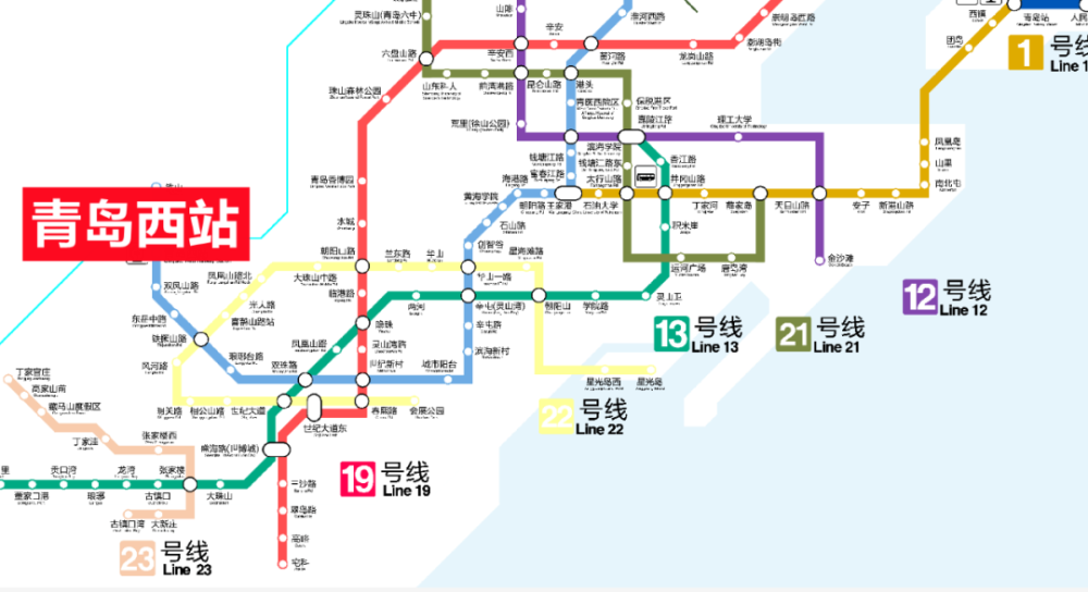 地铁2号线就能将青岛东海岸房价体系重塑,何况是贯通整个西海岸主城区