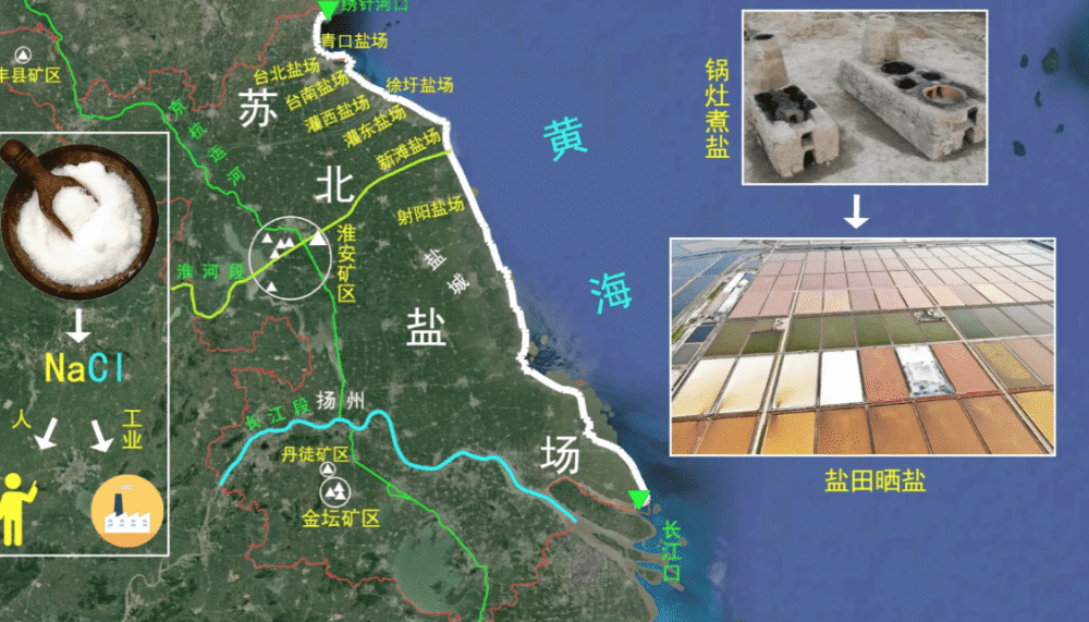江苏每年产盐超500万吨,这里为什么会出现中国最大的盐场之一?