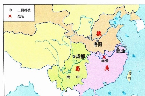 曹魏人口_天下三分,魏占其七 ,为何曹魏的疆域看起来比蜀吴大不了多少